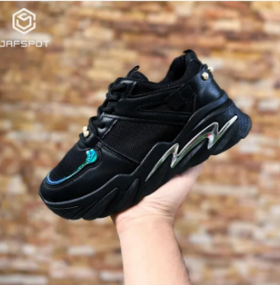 Jaf Spot Women's Black Thick