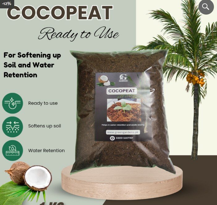 COCOPEAT – 1Kg (Ready to use)