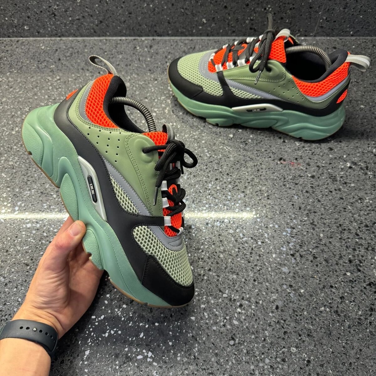 Basket Chunky multicolores