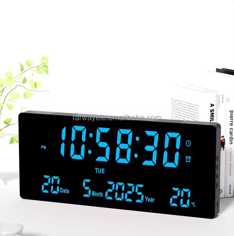 LED数字闹钟温湿度显示