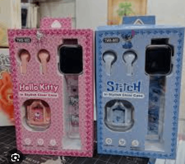 Coque et Écouteurs Hello Kitty