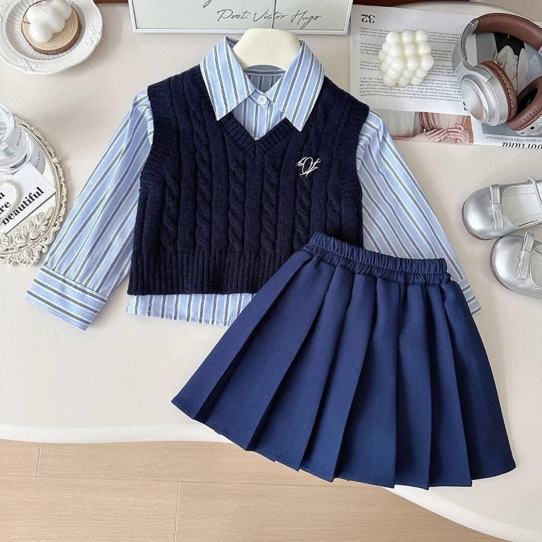 Ensemble fille chic scolaire