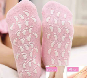 Hydrating Spa Gel Socks for Cracked Heels