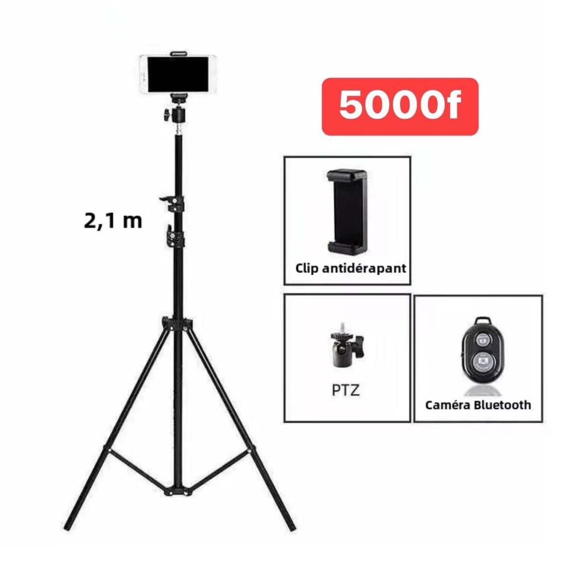 Trépied Télécommande Bluetooth