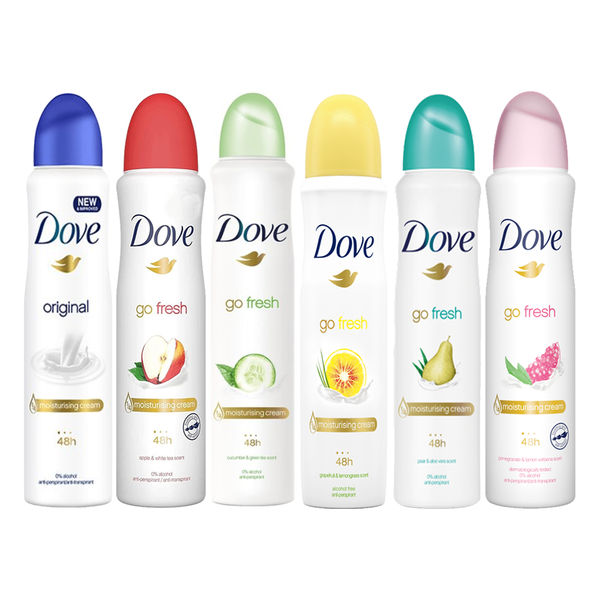 Dove deo spray