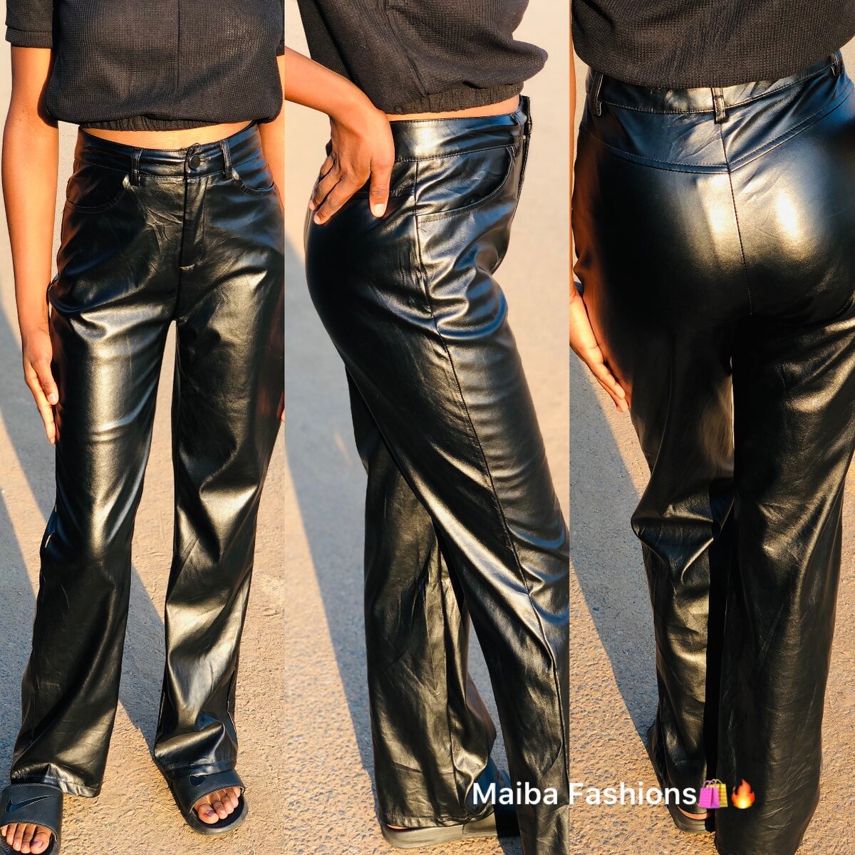 Leather pants