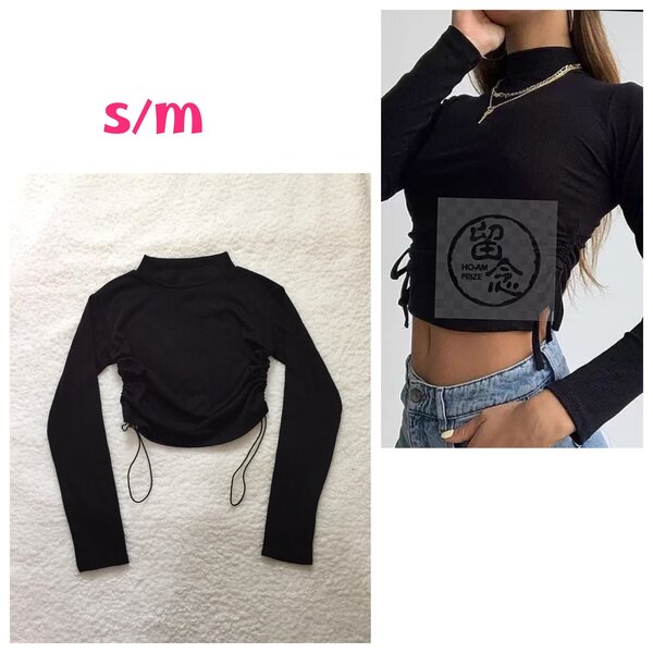 Salaula crop tops and tops