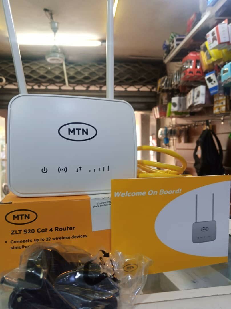 MTN 4G Broadband Universal Router With UPS (Power Bank)