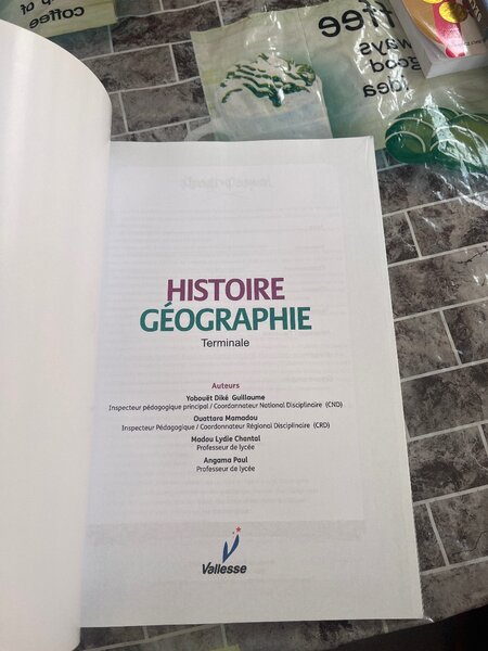 Livre Histoire-Géographie Terminale