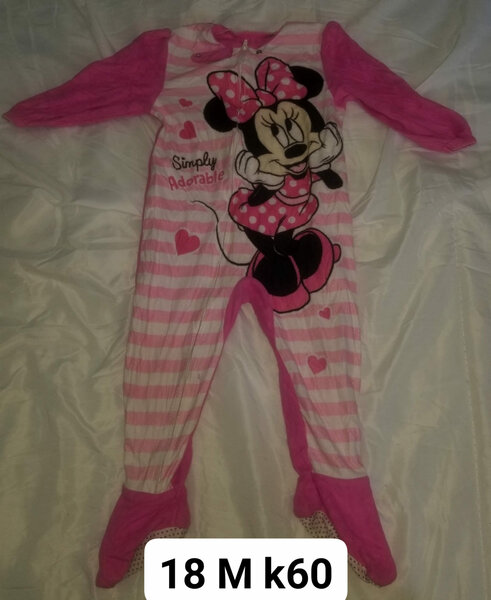 pink minnie Mouse jumpsuit