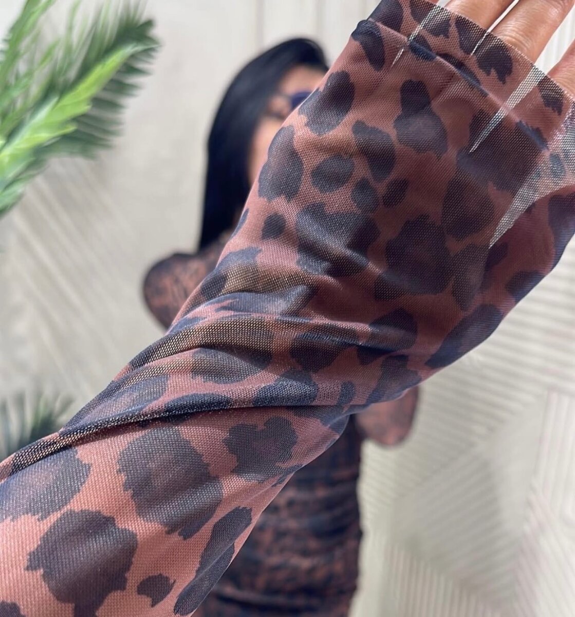 Леопардовая платья