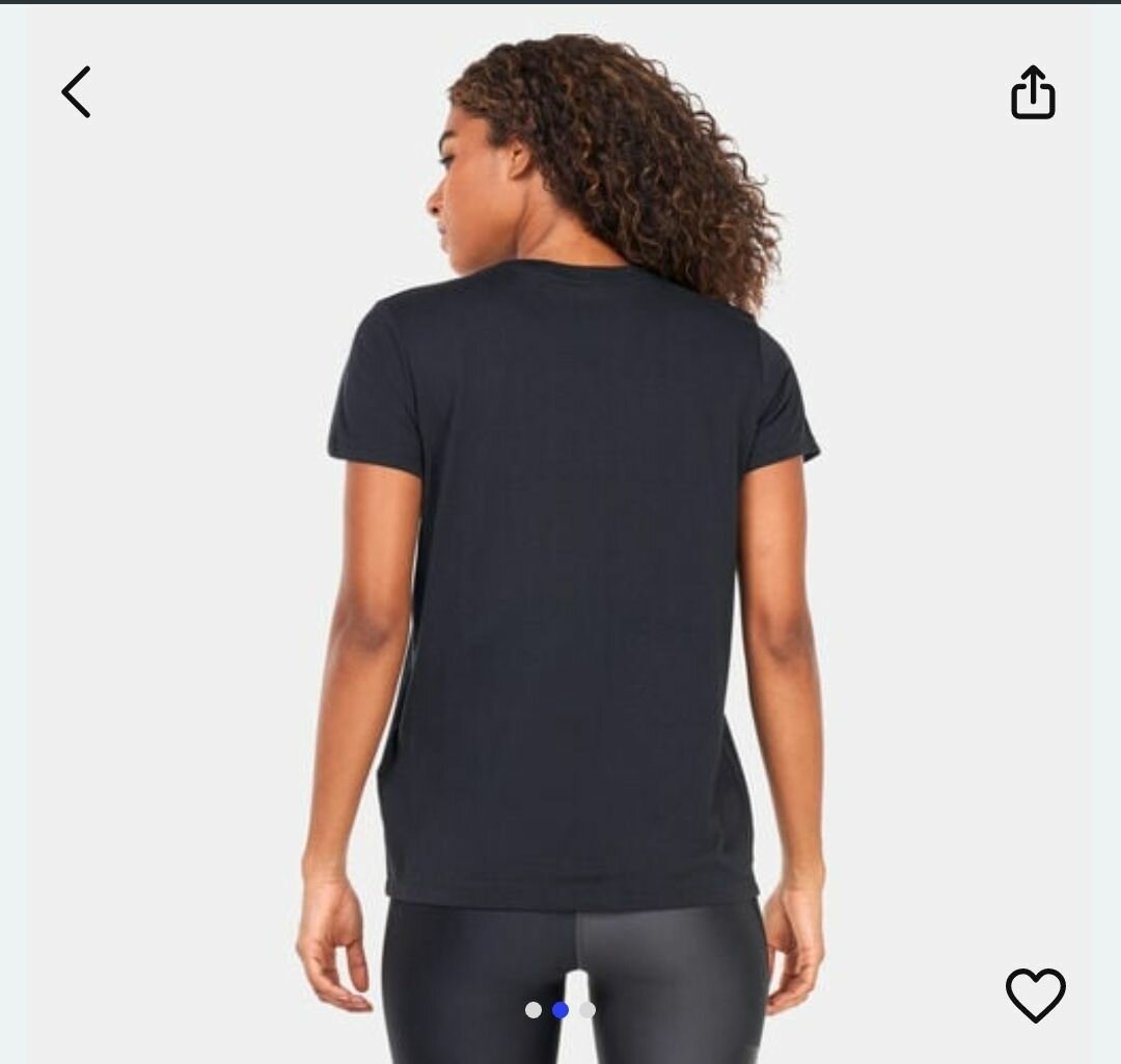 Women's sporty under armour tshirt