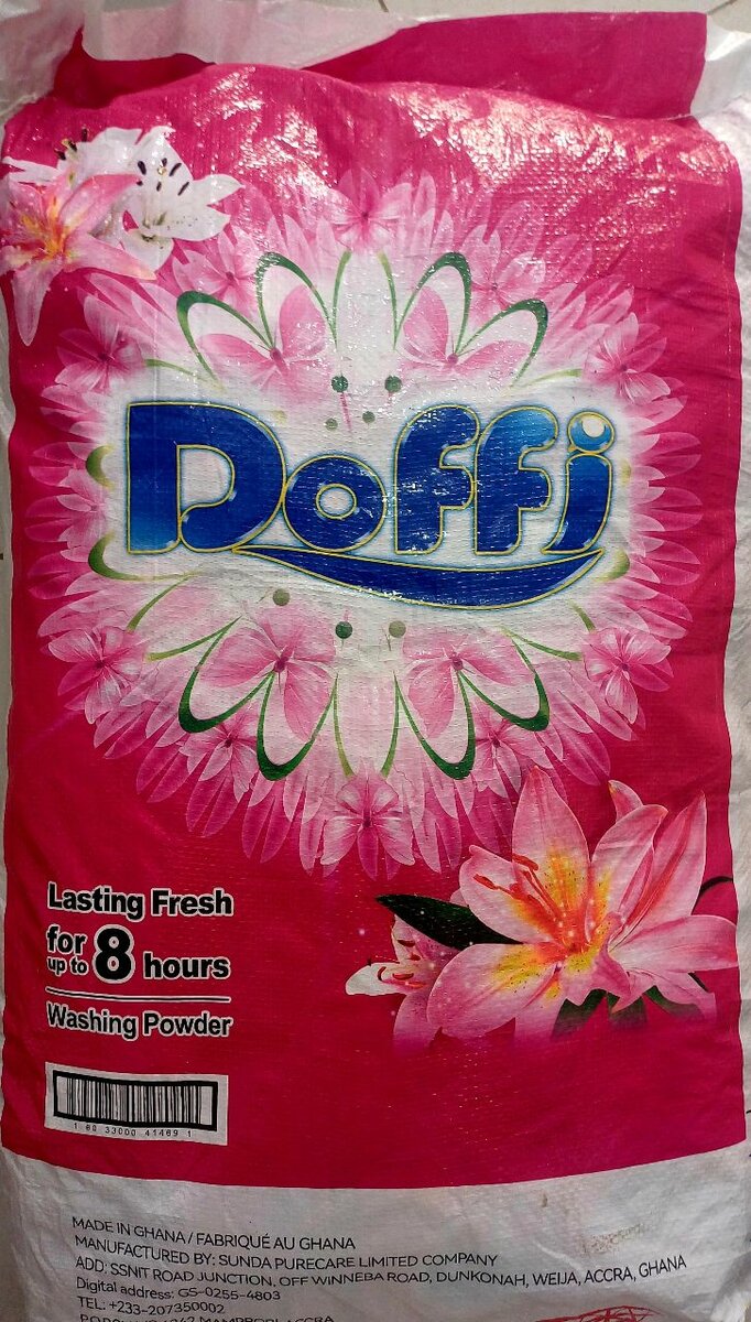 Poudre à laver Doffi et Arc 80g×100