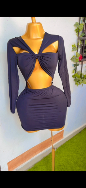 Robe moulante découpée sexy