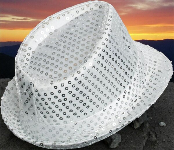 Chapeau Fedora à Paillettes
