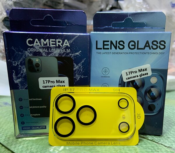 Verre de Protection Caméra iPhone 17 Pro Max