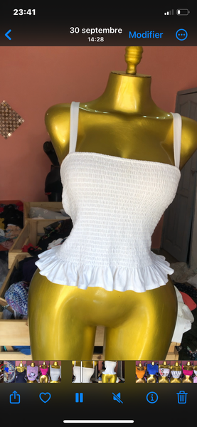 Top sans manches tendance pour femmes