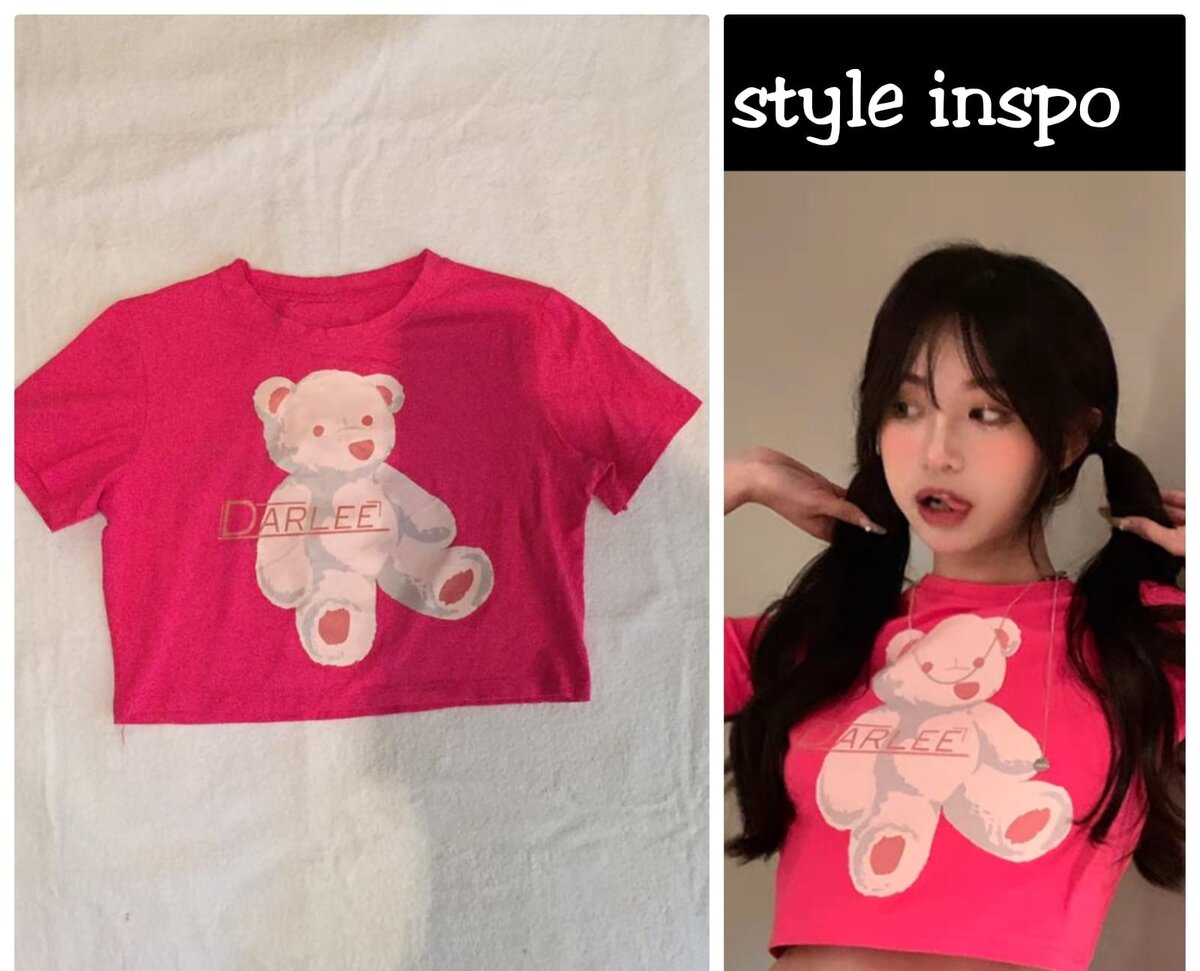 Salaula crop tops and tops