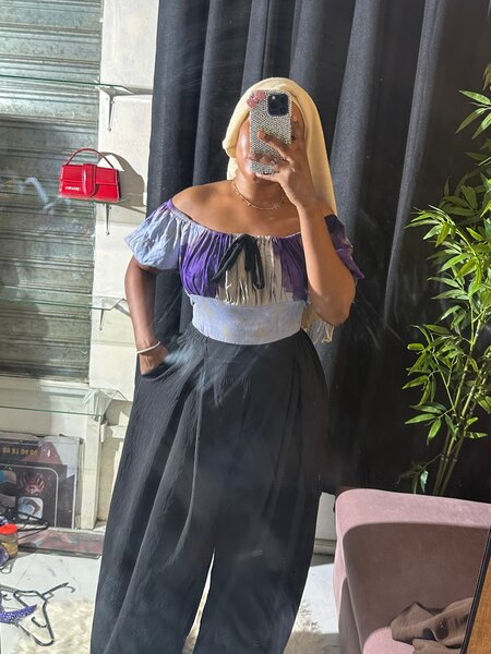 Tenue bohème élégante