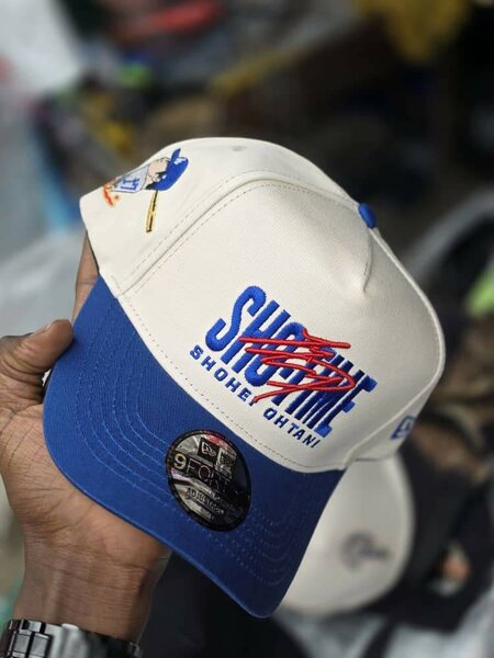 Casquette de baseball bleue