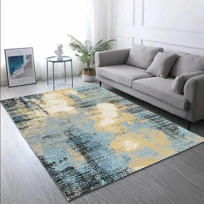 Tapis moderne géométrique