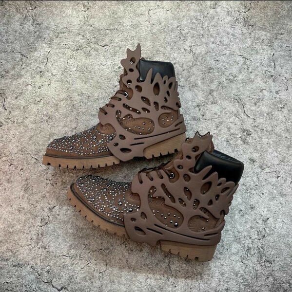 Bottes tendance sculpturales
