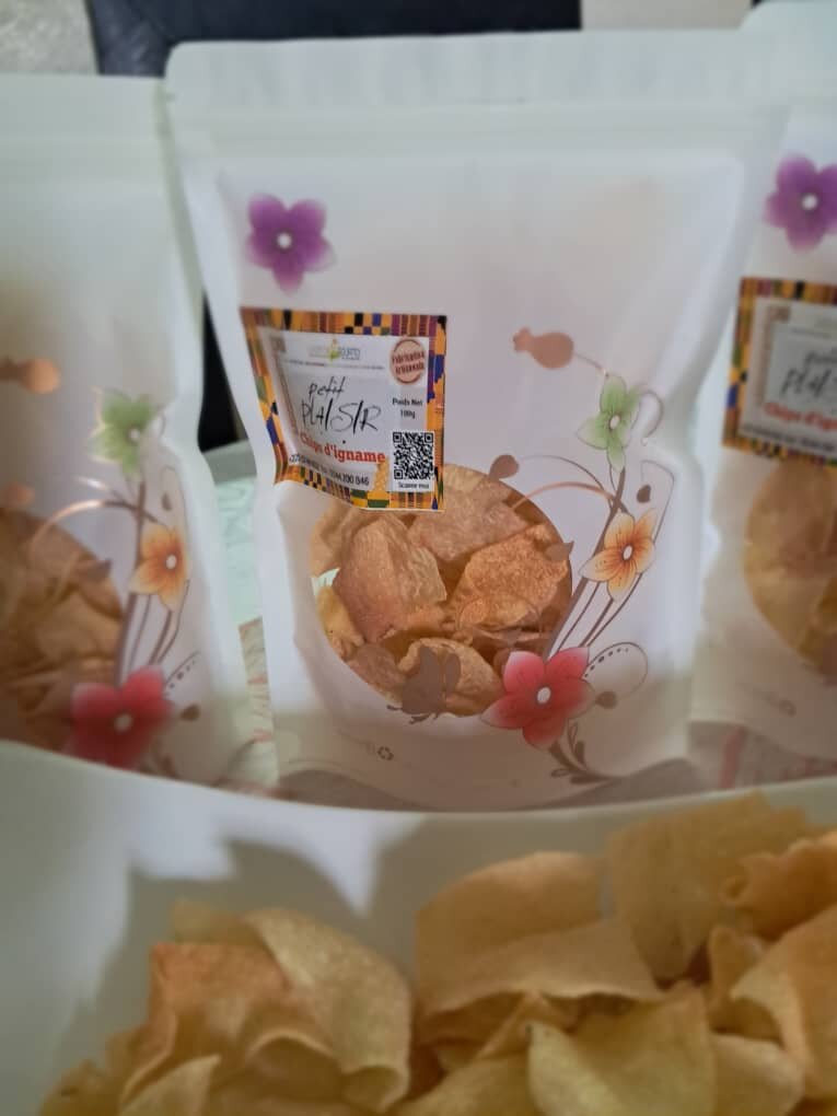 Chips d'igname Croquants