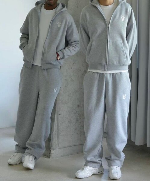 Survêtement décontracté gris