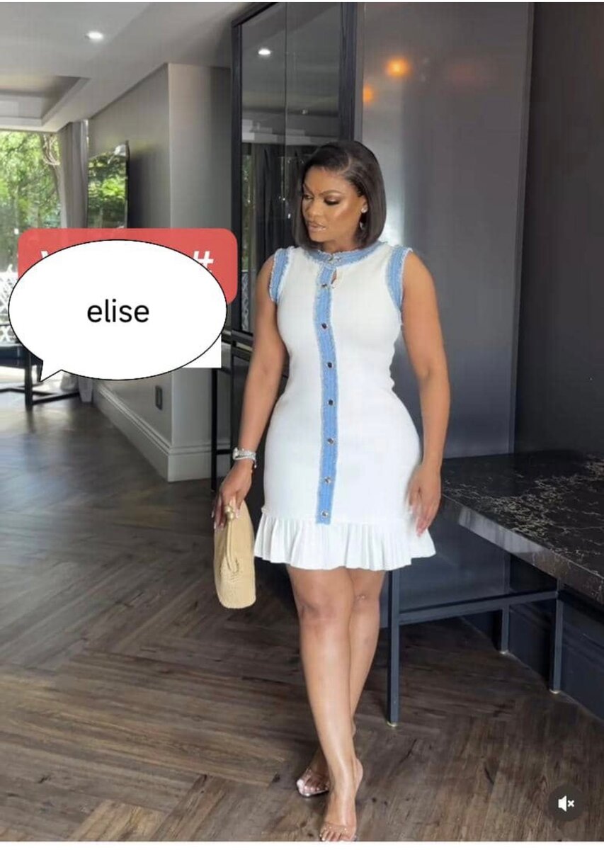 Robe blanche élégante