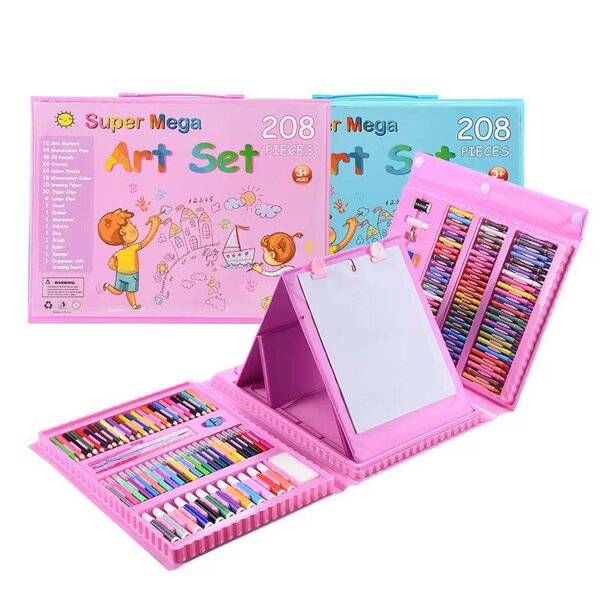 Kit de Dessin Créatif 208 pcs