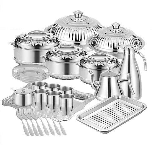 Ensemble De Soupieres Et Accessoires 26 Pièces