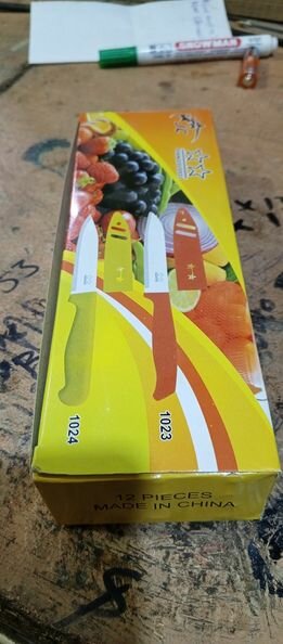 Fruit Knife 1*12 with Cover