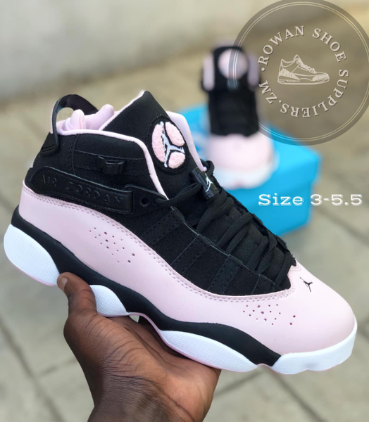 Men's Air Jordan 6 Sneakers, black pink