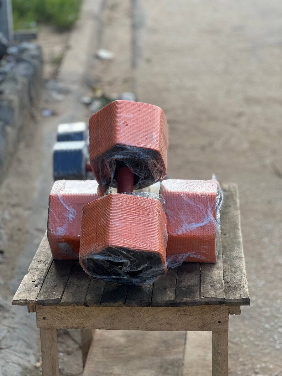 Haltères Hexagonaux 10kg