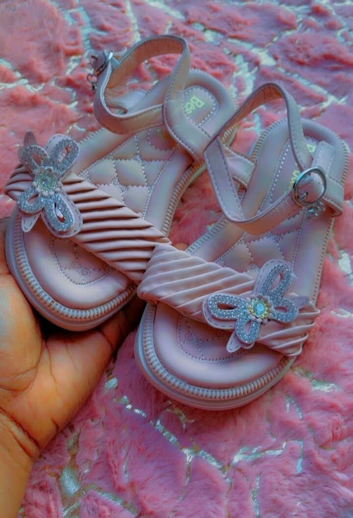 Sandales Fille Fleurs Chic