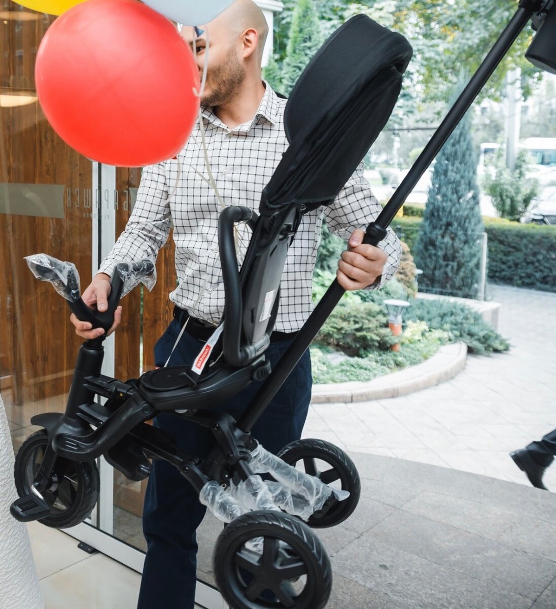 Детский трехколесный велосипед