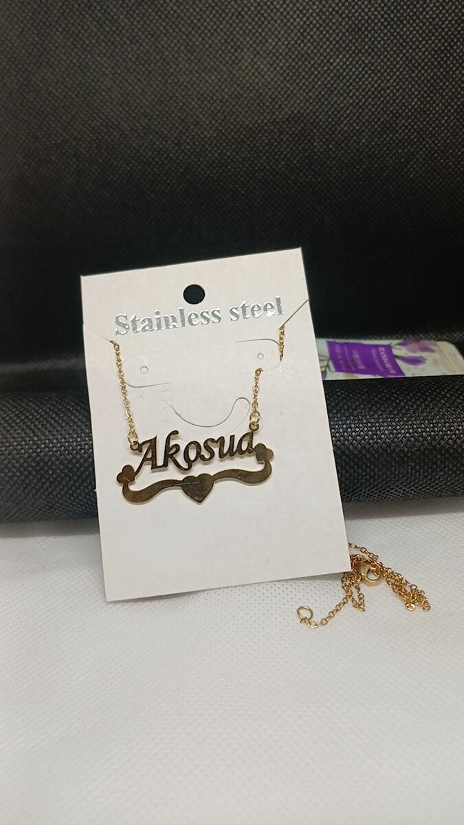 Name necklace