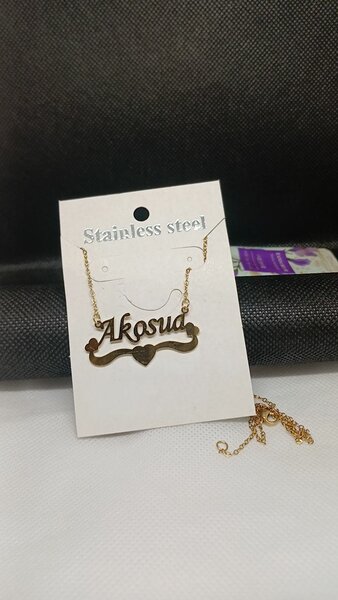 Name necklace