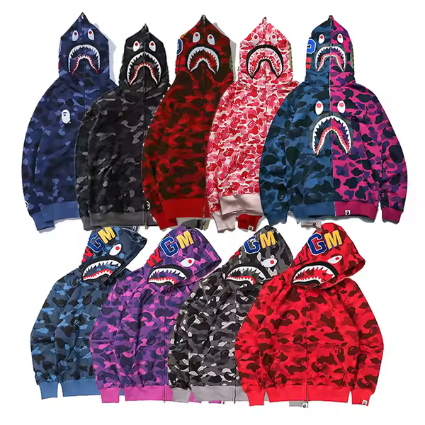 Bape Hoodies full zip up