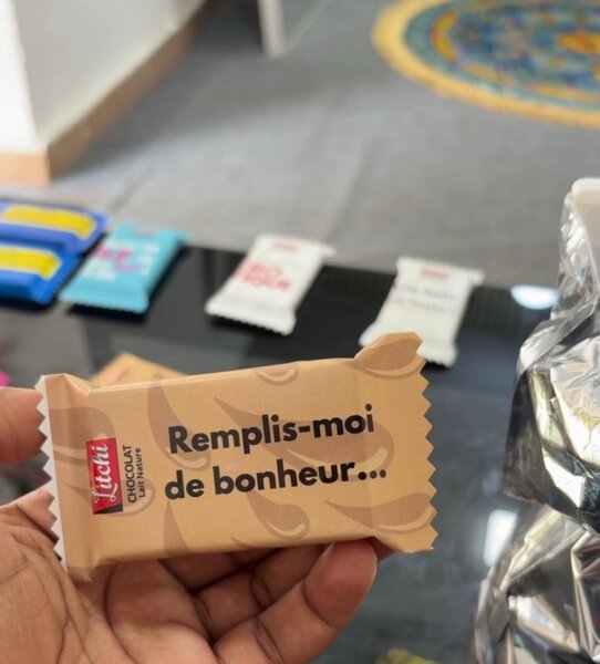 Chocolat personnalisé