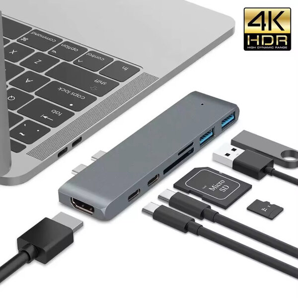 Hub USB-C multifonction