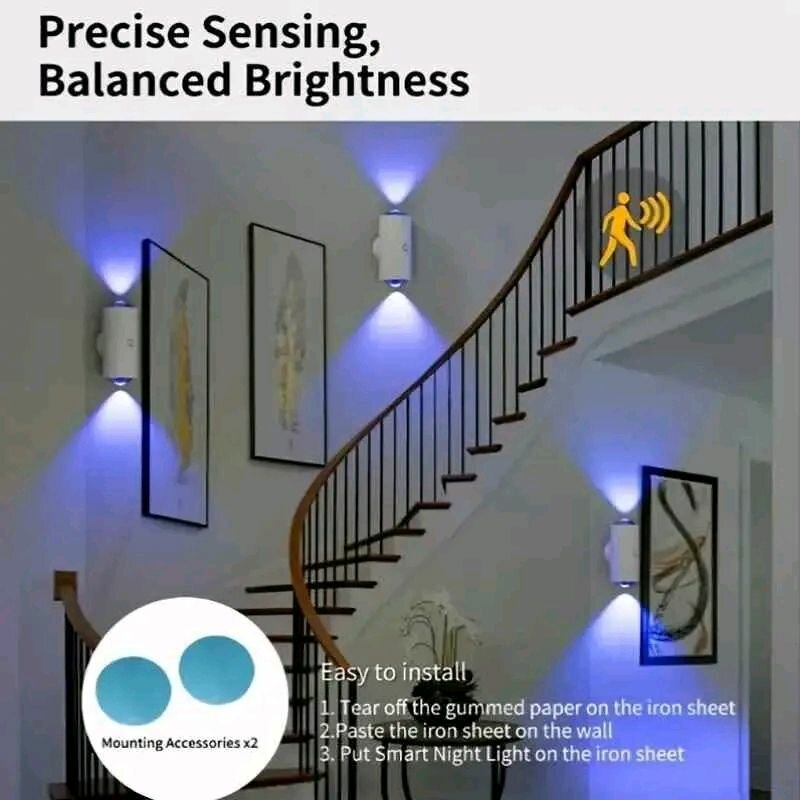 Veilleuse Murale Intelligente à Détection