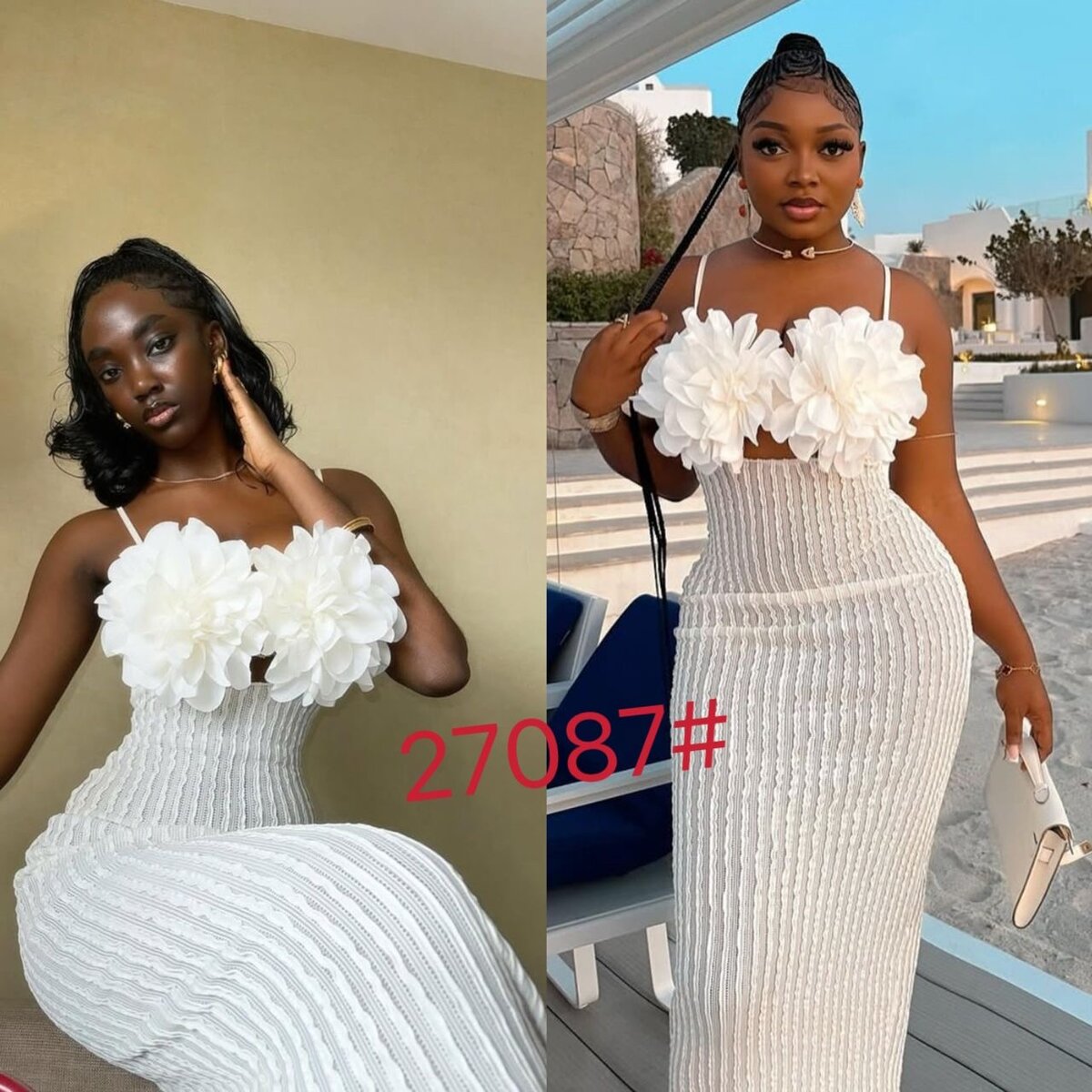 Robe longue chic élégante