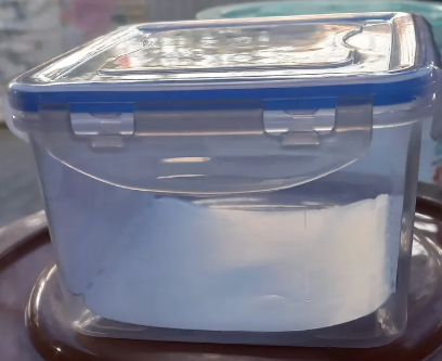 Air Tight Food Container 4*4 Inches Width And Height With Air Tight Silicone Seal Sealed Cover