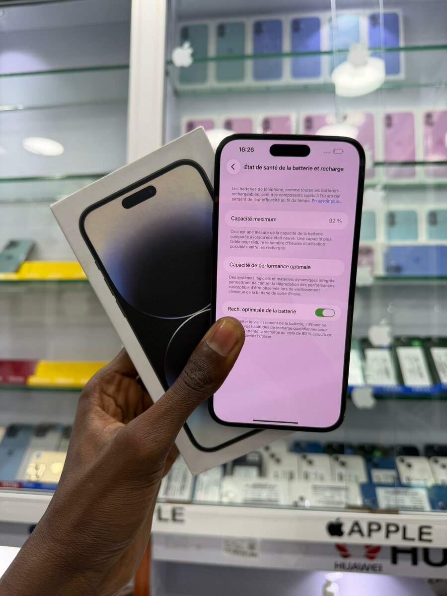 14 pro max 128Go tout est dor