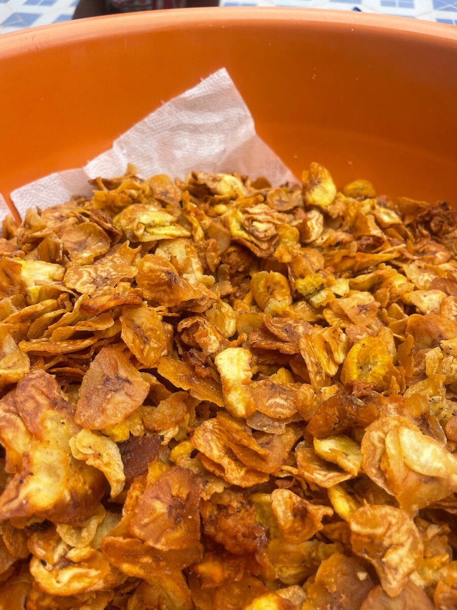 Chips de banane en vrac