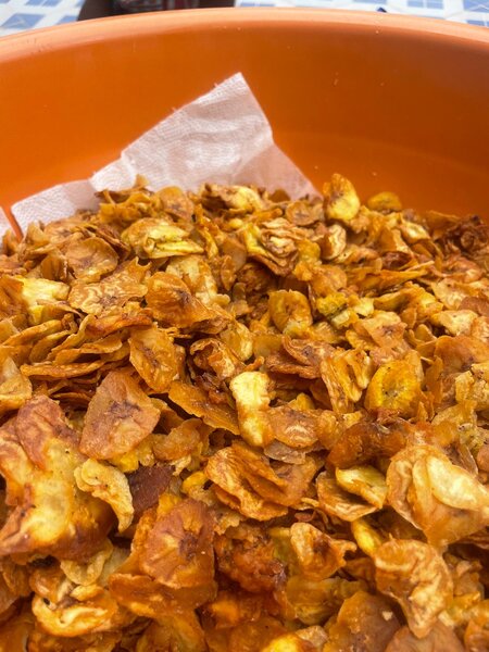 Chips de banane en vrac