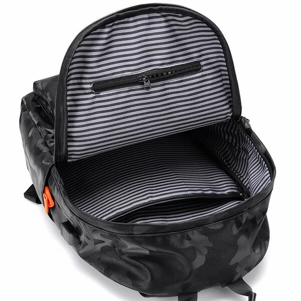 Sac à dos classique pour ordinateur et disposant d'un câble