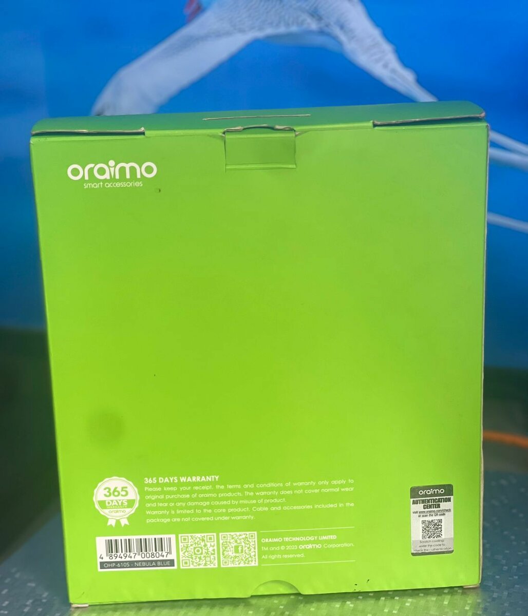 Écouteurs Bluetooth Oraimo BoomPop2S