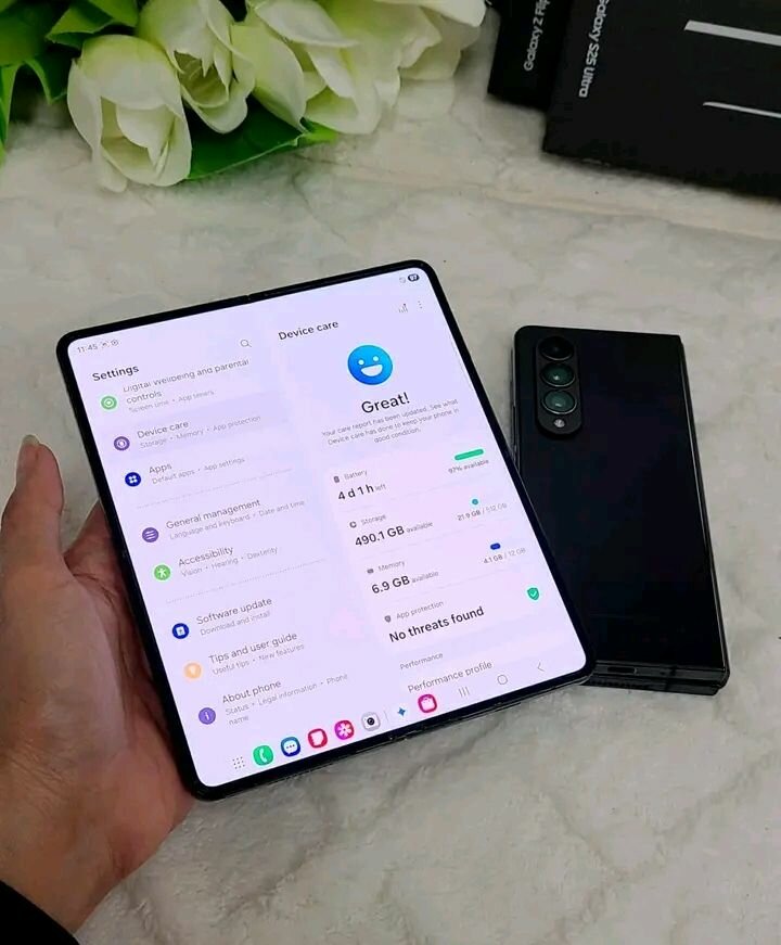 Smartphone pliable Galaxy Z Fold